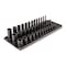 Tekton 1/4in Dr Shallow, Semi-Deep, and Deep 12pt Impact Socket Set w/Rails and Trays, 39pc (5/32-11/16 in) SID90115 - alternate 1
