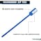 Kable Kontrol Numbered Write-On Flag Zip Tie Tags, 6in L, 60 Lbs Strength, 100 Pcs, Blue, 100PK CTWOS-NF-6-60-BL - alternate 3