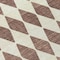 Homeroots 8' Brown Round Geometric Washable Indoor Outdoor Area Rug 577021 - alternate 6