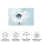 Trademark Fine Art Outdoor Canvas Art - Jacky Parker 'Candy Floss' Wall Art for Patios, or Gardens 1X10954-OC1219WR - alternate 4