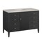 James Martin Vanities Myrrin 48" Single Vanity, Carbon Oak, w/ 3 CM Siberian Silestone Top 485-V48-CBO-3SFR - alternate 7