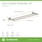 Symmons Duro 24 Inch Double Towel Bar with Mounting Hardware 363DTB-24-STN - alternate 3
