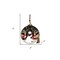 Homeroots Snowman and Reindeer in Holiday Lights Hand Painted Mouth Blown Glass Ornament 477551 - alternate 2