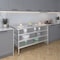 Amgood 30in D x 60in L Stainless Steel Table, Three Undershelves AMG WT-3060-3SH-Z - alternate 4