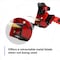 Scotch Handheld Tape Dispenser, 2 in Max. Tape Width, 3 in Tape Core Dia., Pistol, Metal, Plastic, Red HR80 - alternate 6