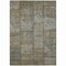 Homeroots 9' X 12' Taupe Brown And Beige Patchwork Washable Indoor Outdoor Area Rug 581627 - alternate 5