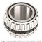 Timken TAPERED ROLLER BEARING ASSY M270749DW 902H1 - alternate 2