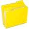 Pendaflex FOLDER, LTR, DBL, 11PT, 1/3, YEL, 100PK R15213YEL - alternate 1