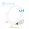 Infibrite 6 In 3000K Warm White 12W 1050LM LED Ceiling Light Kit, Dimmable, Wet Rated, 24PK IB-002-3-12W-WH-24PK - alternate 1