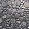 Apollo Tile Black 11.6 in x 11.6 in Glass, Resin Glossy, Textured Wall Mosaic Tile 4.67 sqft/case, 5PK APLMOK88019A - alternate 3