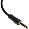 Tripp Lite 3FT MINI STEREO AUDIO CABLE WITH ONE RIGHT ANGLE PLUG 3.5MM M/M 3INCH P312-003-RA - alternate 2