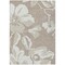 Homeroots 10' X 14' Taupe Beige And Ivory Floral Washable Indoor Outdoor Area Rug 589583 - alternate 2