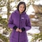 Gobi Heat Victoria Women's Heated Coat, Purple, S 718356 - alternate 2