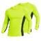 Protectx Long Sleeve T-Shirt, 92% Polyester, 8% Spandex, Green, Black, S, 2 PK HV-LTT145-GNBK-S-02 - alternate 4