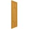 Ekena Millwork True Fit PVC Shaker Fixed Mount Shutters, Turmeric, 12W x 32H, PR TFP001SK12X032TU - alternate 6
