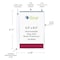 C-Line Products 5-1/2" x 8-1/2" Clear Mini Size Heavyweight Poly Sheet Protectors, 50/BX 62058 - alternate 3