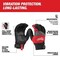 Milwaukee Tool Mechanics Gloves, Padding, L, PR 48-73-8772 - alternate 6