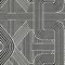 Homeroots 9' X 12' Black And Ivory Abstract Washable Indoor Outdoor Area Rug 594909 - alternate 5