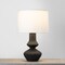 Hudson Valley Lighting Ancram 1 Light Table Lamp 17.5 In. Vintage Gold Leaf/ Ceramic Totem Black L7528-VGL/CTK - alternate 2