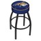 Holland Bar Stool Co 25" 4" Montana State Cushion Seat, Blk Wrinkle Base Swivel Bar Stool L8B125MontSt - alternate 1