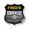 Signmission Fred's Garage I Can Fix Everything But Stupid, 12 Inch X 12 Inch, Vinyl Decal SHI-D-12-490-FRED - alternate 1