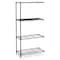 Safco Wire Shelving, 24"D x 36"W, Black 5289BL - alternate 1