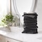 Arkwright Home Family Essentials Washcloths 12x12 Dark Grey - Case of 144, 24PK FEWC-24PK-DG - alternate 3