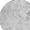 Homeroots 8' Gray Charcoal And Silver Round Floral Washable Indoor Outdoor Area Rug 583138 - alternate 4