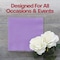 Smarty Had A Party Durable Luscious Lavender Paper Beverage/Cocktail Napkins, 600PK 139186154-CASE - alternate 3