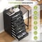 Simple Deluxe 7 Drawer Chest, Home Office File Cabinets Wooden, Dressers Storage Cabinet, Small Drawers Wood Orga 3A88CHEST7C01BLK - alternate 5