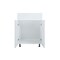 Cambridge Radiance 30 in. W x 21 in. D x 34.50 in. H Ready to Assemble Slab Bath Cabinet in White Gloss SA-VSB30-WG-KIT - alternate 4