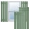 Ekena Millwork True Fit PVC, Four Board Spaced Board-n-Batten Shutters, Track Green , 23W x 42H, PR TFP101SBF23X042TG - alternate 1