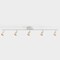 Vidalite Shura White 5-Light Track Light with Rotatable Heads, Integrated LED Bulbs, 3000k, 2450 Lumens CE1007794 - alternate 3