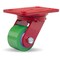 Hamilton Heavy Service Swivel Caster, 3 1/4" x 2" Duralast Polyurethane (95A) on Cast Iron Wheel S-HS-3D - alternate 1