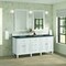 James Martin Vanities Lorelai 72'' D Vanity, Bright White w/ Parisien Bleu Silestone Top w/FreePower Wireless Charger 424-V72-BW-FPBL - alternate 4