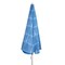 Picnic Time Family Of Brands 5.5 Ft. Portable Beach Umbrella, Blue Athens Pattern 822-00-337-000-0 - alternate 3