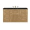 James Martin Vanities Laurent 48" Single Vanity, Light Natural Oak, w/ 3 CM Phantome Eclos Top 545-V48-LNO-3PHT - alternate 4