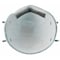 3M Particulate Respirator & Surgical Mask, N95, Level 2, Molded, Dual Straps, Metal Nose Clip, M, PK20 1860 - alternate 4