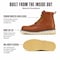 Handpoint Men's 6 in Soft Toe Slip Resistant Comfortable Brown Work Boots, 6 H84984D-6 - alternate 4