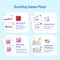 The Fidget Game Squishyland Board Game, Grade 3-5 Expansion Card Packs TFG-CP-SQUISHYLAND-EXCARDS - alternate 4