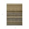 Homeroots 3' X 5' Gold Beige And Wheat Striped Washable Indoor Outdoor Area Rug 577775 - alternate 2
