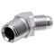 Gates Male JIC 37 Flare to Male Pipe NPTF - 45 SAE to SAE G60497-0812 - alternate 2