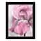 Homeroots Pink Iris Black Framed Print Wall Art 530021 - alternate 3