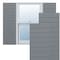 Ekena Millwork True Fit PVC Horizontal Slat Modern Style Fixed Mount Shutters, Ocean Swell, 18W x 42H, PR TFP001HZ18X042CH - alternate 1