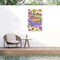 Trademark Fine Art Outdoor Canvas Art - Jess Stempel 'Blossom' Wall Art for Patios, or Gardens GRL01725-OC2232WR - alternate 3