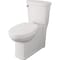 American Standard Cadet 3 Decor Wht Chair Height Elongated Bowl 1.28 GPF Toilet 715AA001.020 - alternate 2