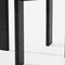 Homeroots 45" Black Solid Wood Round Top Dining Table 712178 - alternate 2