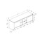 Monarch Specialties Tv Stand, 72 Inch, Media Center, Storage Cabinet, Living Room, Bedroom, Dark Walnut Laminate I 2833 - alternate 2