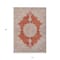 Homeroots 10' X 14' Rust And Beige Oriental Washable Indoor Outdoor Area Rug 597751 - alternate 3