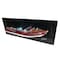 Homeroots 12" Wood Brown Riva Aquarama Half Hull Hand Painted Decorative Boat 401900 - alternate 1
